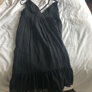 J crew black dress